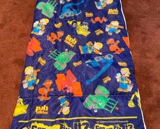 REDUCED!  $12.00 now, was $16.00......Bob the Builder Sleeping Bag  (P238)