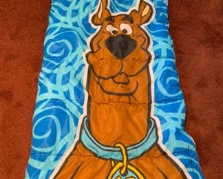 HALF OFF !  $8.00 now, was $16.00.......Scooby Doo Sleeping Bag (P239)