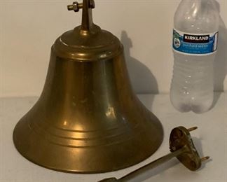 $50.00......Nice Vintage Brass Bell, fairly large (P192)