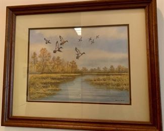 CLEARANCE !  $20.00 now, was $60.00......Pair Wildlife Prints 22" x 18" John W. Taylor (P170)