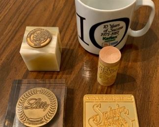 CLEARANCE!  $6.00 now, was $20.00......Lilly Pharmaceutical Awards and more (P139)