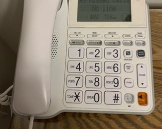 CLEARANCE!  $4.00 now, was $12.00......Large Numbers Telephone (P106)