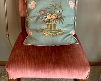 HALF OFF !  $10.00 now, was $20.00......Chair & Pillow, blue chair cover included not shown (P47)