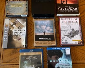 REDUCED!  $22.50 now, was $30.00......War Movie Lot (P83)