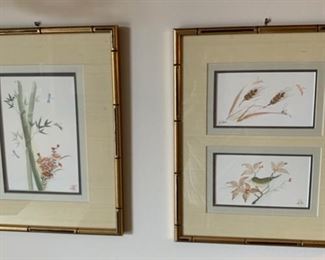 CLEARANCE!  $6.00 now, was $20.00......Pair of Yuko Pictures 12 1/2" x 15 1/2" (P81)