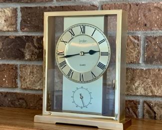 HALF OFF !  $7.00 now, was $14.00........Linden Clock, 8 1/4" tall (P14)