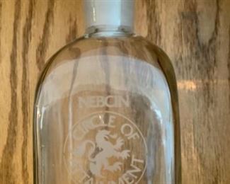 CLEARANCE!  $6.00 now, was $30.00......Nebcin Bottle 10 3/4" tall (P8)