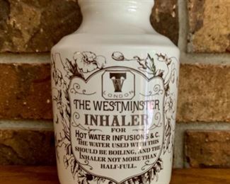 CLEARANCE!  $6.00 now, was $30.00......Lilly Westminster Jar 6" tall (P5)