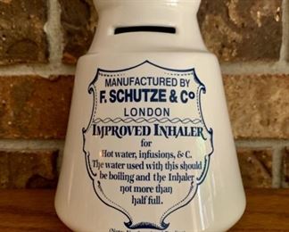 CLEARANCE !  $6.00 now, was $30.00......Lilly Inhaler Jar 6 1/4" tall (P6)