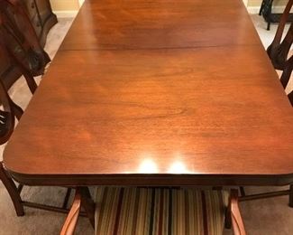 Duncan Phyfe Dining Table/Chairs