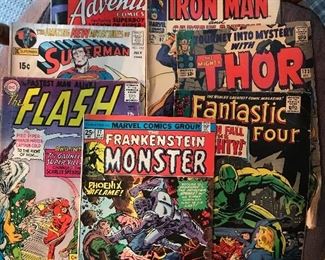 Vintage Comic Books:  50 