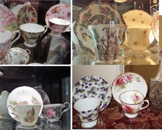 China Cup and Saucer Collection