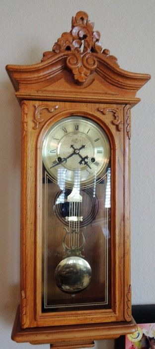 Lexington Furniture Oak Mantle Clock