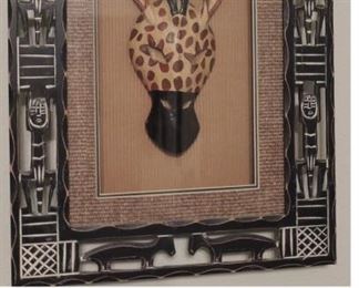 African animal home decor and lamp