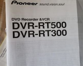 Pioneer DVR / VCR