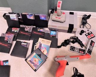 NES Game System, Accessories and Games