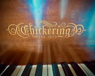 Beautiful Grand Piano by Chickering. Appraisal included in photos . STUNNING. Passion meets craftsmanship with this Piano. Ivory Keys and foot pedals.. come play this gem and you won't leave without it!