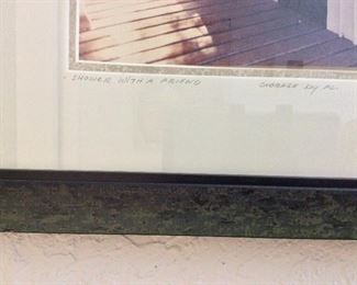 Shower with a Friend, 23" x 19".