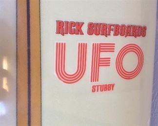 UFO Stubby Surfboard, Rick Surfboards.