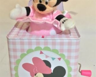 11” Disney Mimi Mouse Jack in the Box 