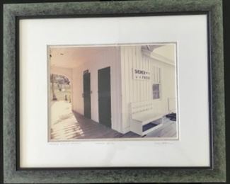 23”x19” Neil Johnson signed Photograph “Shower with a Friend” Cabbage Key FL