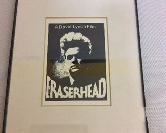 A David Lynch Film Eraserhead, Frame Sign 8" x 10".