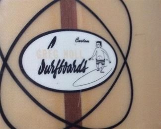 1960's Signed Greg Noll Elephant Gun Longboard, 10 feet 4 inches, Greg Noll Custom Surfboards. Signed "Aloha Greg Noll".