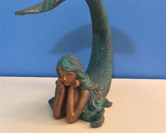 Mermaid, 9" H. 