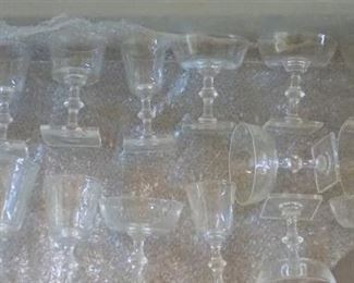 Set Steuben Cocktail Glasses