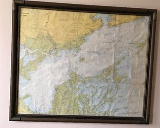 Map of Mississippi Sound