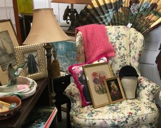 Grand millenial WING CHAIR STILL AVAILABLE. 