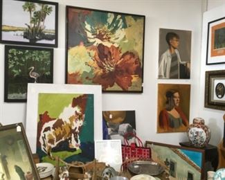 Lots of original art 