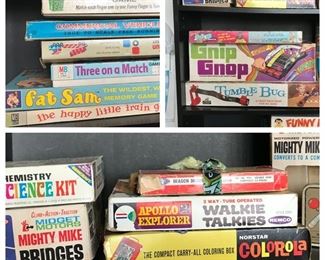 Lots of vintage games. 