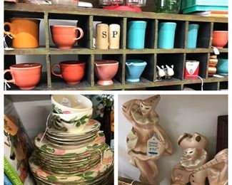 Fiesta and Franciscan desert rose 