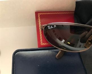 TWO PAIR OF RAY BAN SUNGLASSES