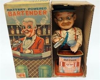 1003	CHARLEY WEAVER BARTENDER BATTERY OPERATED TOY IN BOX
