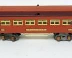 1028	LIONEL TRAIN, 614 OBSERVATION, 613 PULLMAN X 2 CARS

