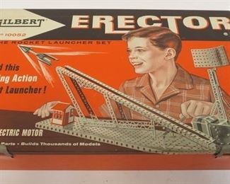 1050	GILBERT ERECTOR *THE ROCKET LAUNCHER SET*
