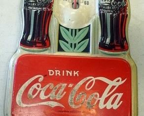 1092 ANTIQUE COKE THERMOMETER, 16 IN HIGH
