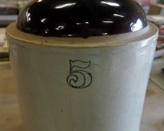 1111 5 GAL STONEWARE JUG
