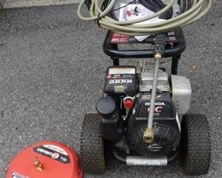 1118 HONDA GC190 PRESSER WASHER WITH ATTACHMENTS
