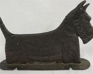 1140 CAST IRON SCOTTY DOG BOOT SCRAPE

