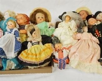 1179 LOT OF VINTAGE DOLLS
