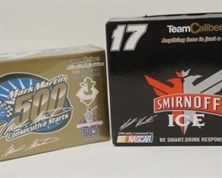 1199 2 NASCAR MODELS MIB, TEAM CALIBER, ONE IS SEALED
