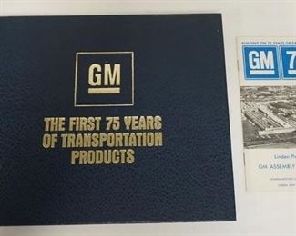 1256 GENERAL MOTOR 25TH ANNIVERSARY BOOK FROM 1983 IS PROFUSELY ILLUSTRATED 
