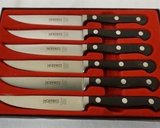 1293 SET OF SIX HOFFRITZ GERMAN KNIVES 
