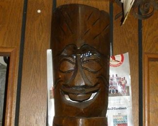 wood mask