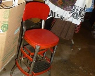 vintage step stool