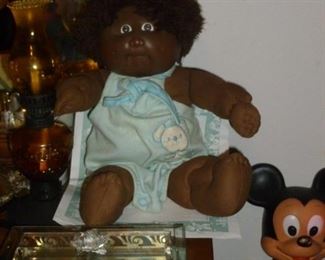 vintage black cabbage patch doll