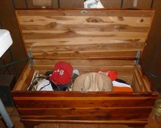 vintage cedar chest